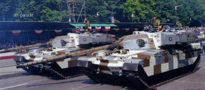 Chieftain Tank FV4201 Berlin Camo Scheme