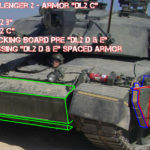 Challenger 2 Tank DL2 B and DL2 C