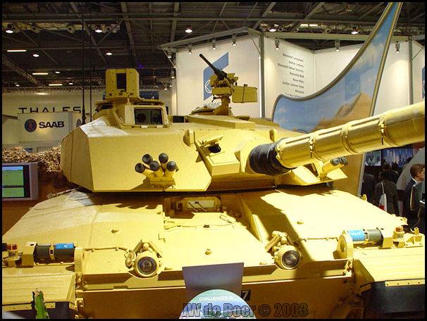 Challenger 2E Tank