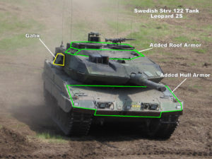 Strv 122 Tank Armor Upgrades