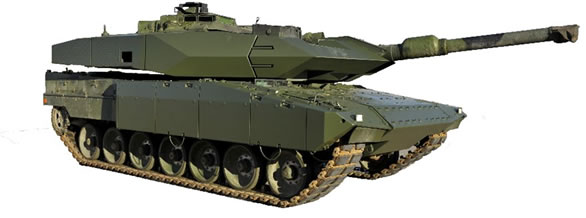 Strv 122 Tank - Model Strv 122B+