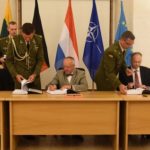OCCAR meeting signing for the VILKAS Infantry Fighting Vehicle