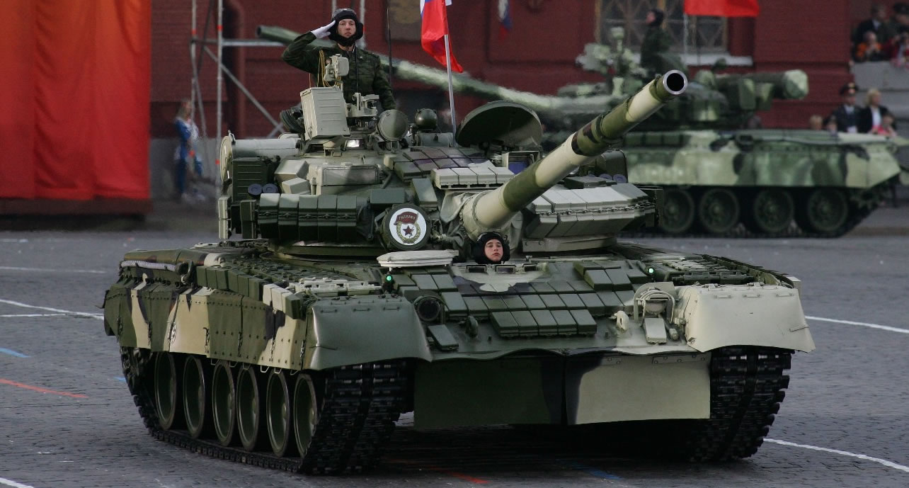 T-80 Tank model the T-80BV