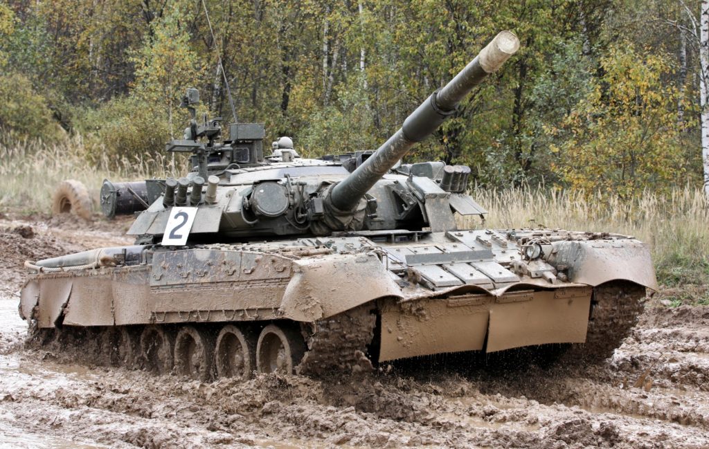T-80 Tank second upgrade the T-80U Tank