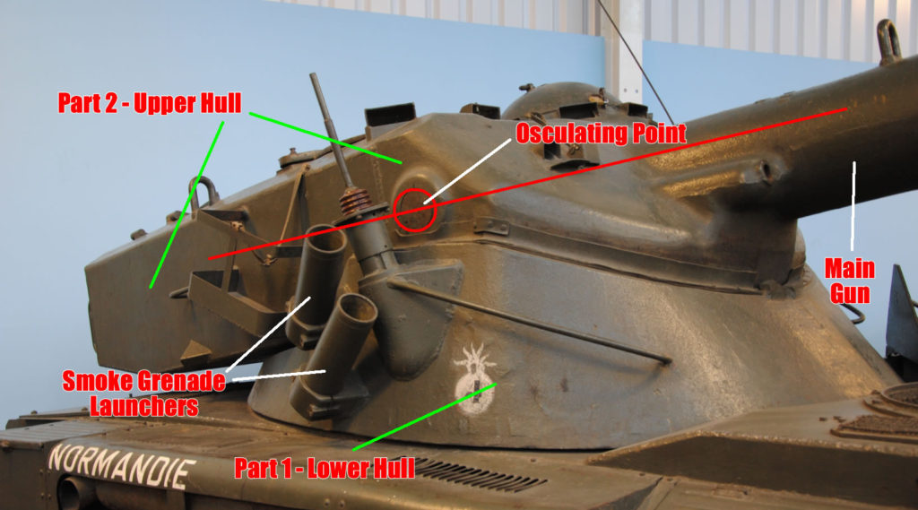 AMX-13-75 Light Tank Oscillating Turret