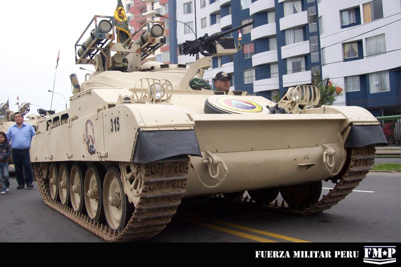 Peru AMX-13-105 Tank upgrade the AMX-13 tank Alacran or “Scorpion” Tank Destroyer