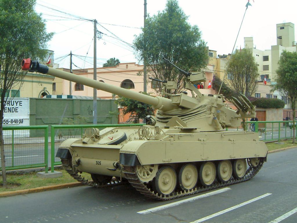 Peru AMX-13-105 Tank upgrade the AMX-13PA3 Escorpion